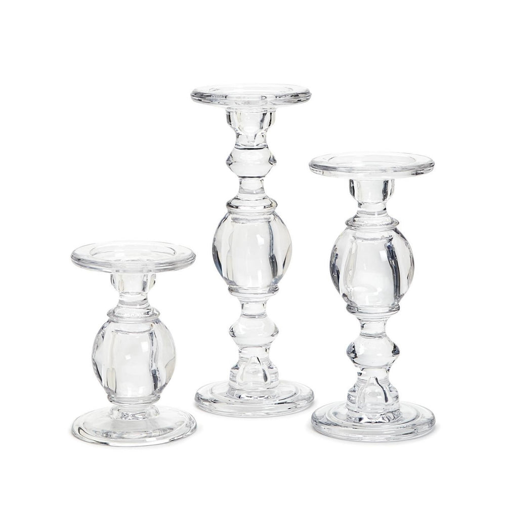 
                      
                        Pedestal Candleholders -set of 3
                      
                    
