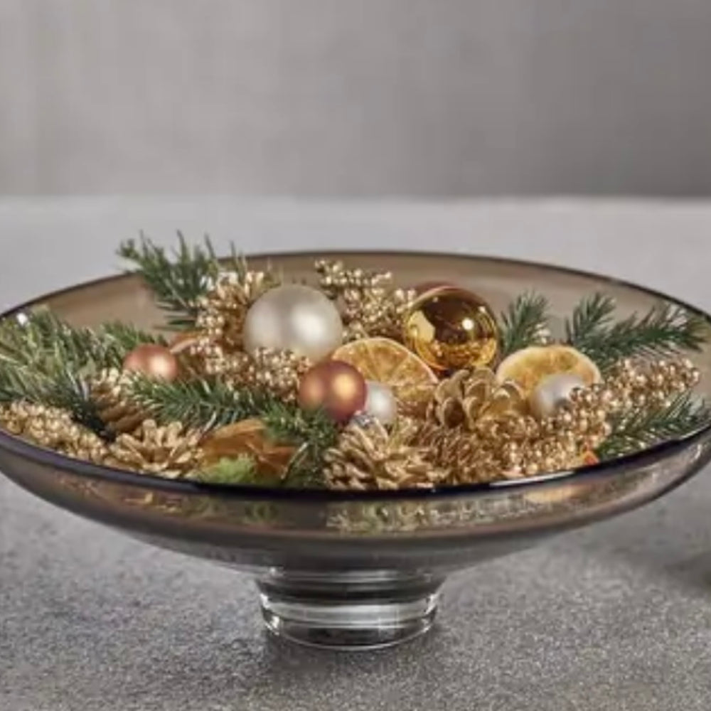 Holiday Botanical Bowl Filler - available in Golden Pine or Pepper Berry