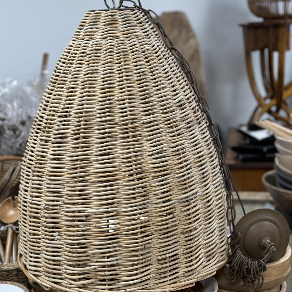 Basket Pendant Light Fixture