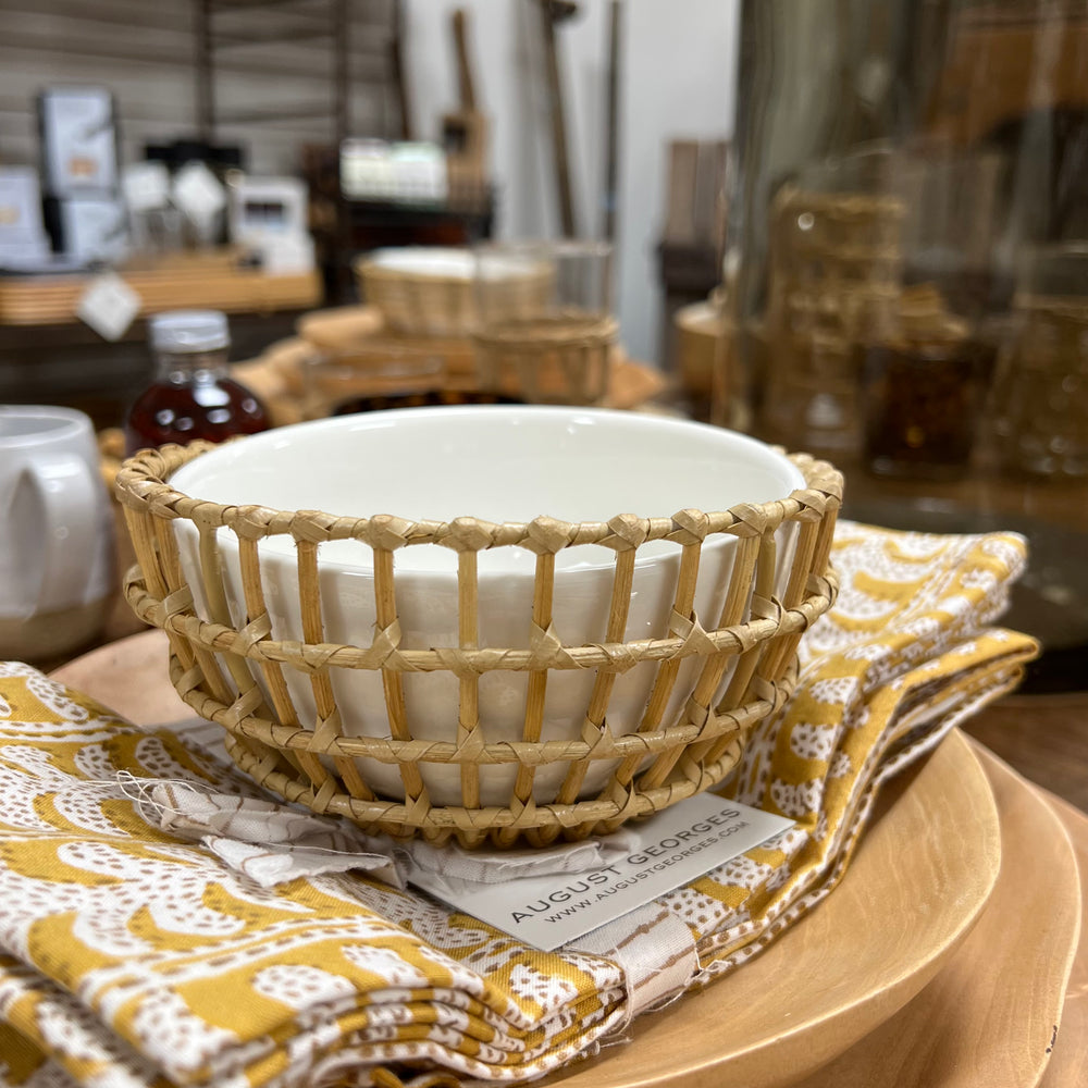
                      
                        Individual Wicker and Bamboo Condiment Bowl - 3 styles
                      
                    