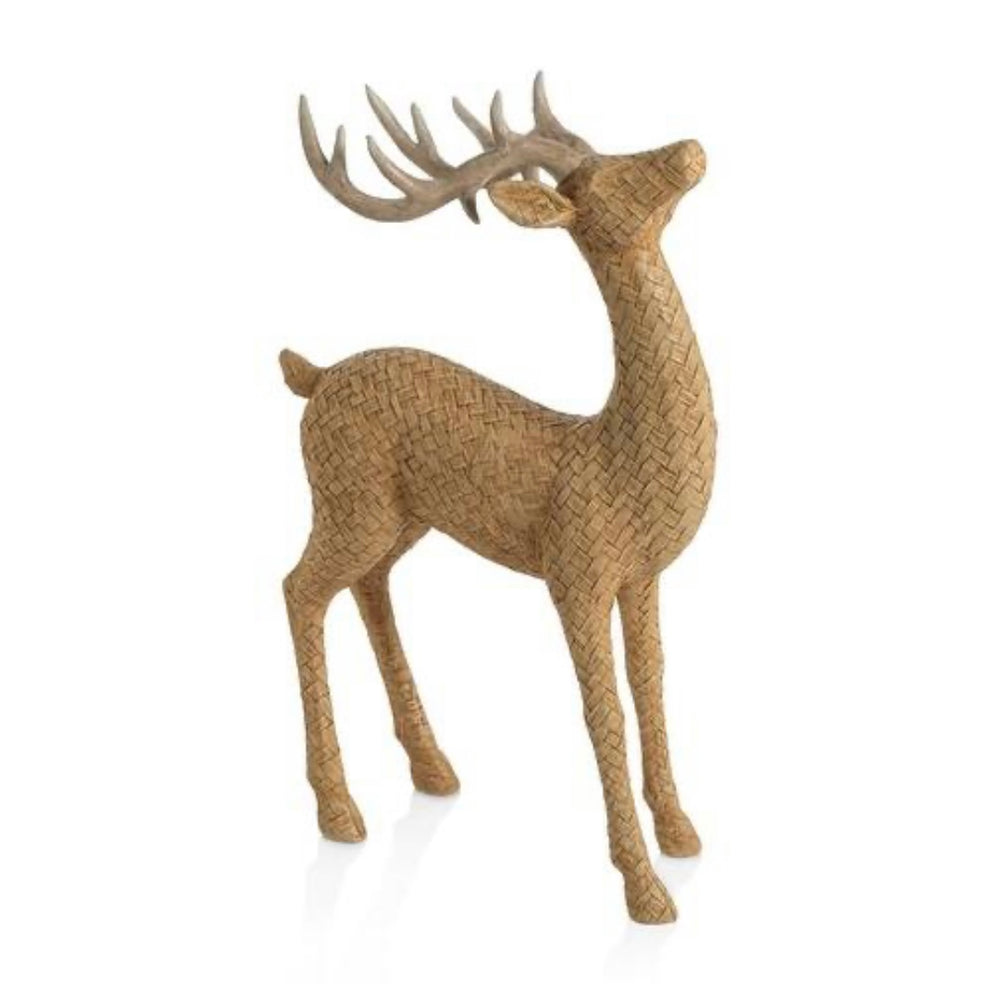 Rattan holiday deer - 2 styles