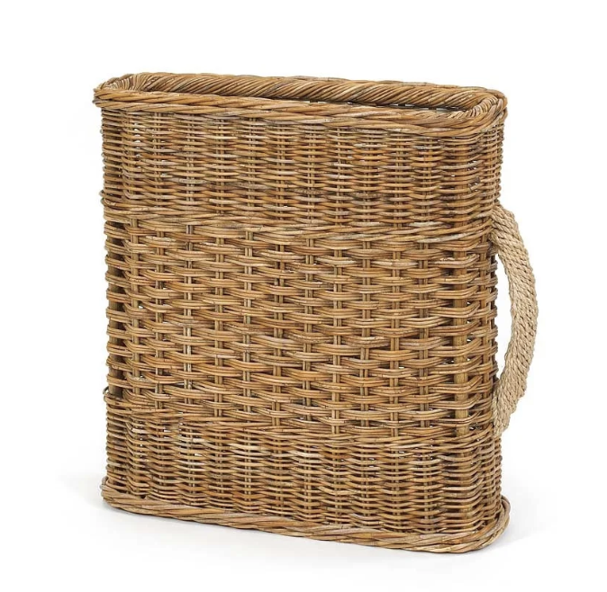 French Country Walking Cane Basket