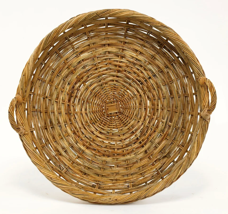 French Country Round Tray