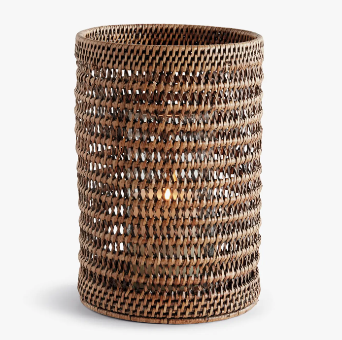 Burma Rattan Hurricane Large, Brown