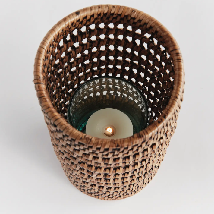 
                      
                        Burma Rattan Hurricane Small, Brown
                      
                    