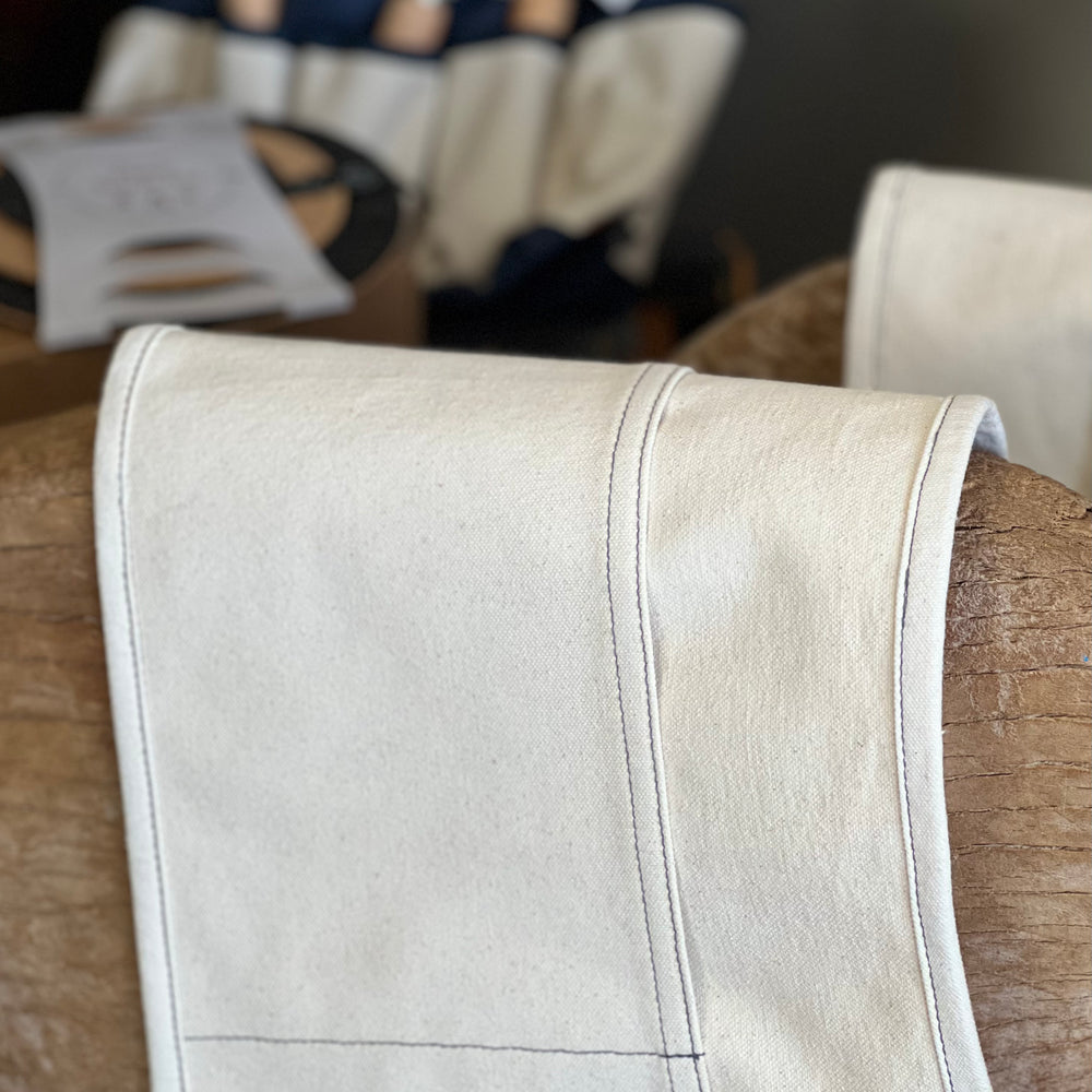 Workshop Canvas Apron - Ivory