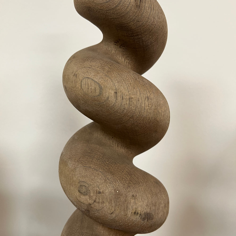 
                      
                        Wooden Spiral Lamp
                      
                    