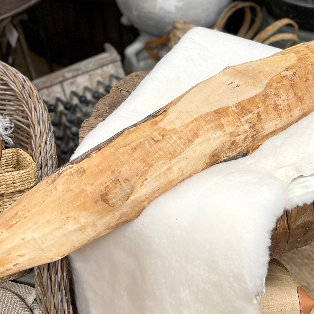 
                      
                        Maple Burl Hand Sculptured Bowl - 44"x7"
                      
                    