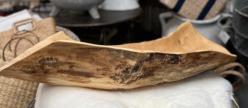 Maple Burl Hand Sculptured Bowl 38