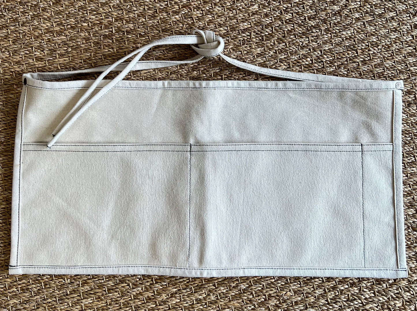 Workshop Canvas Apron - Ivory