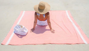 Basic Fouta Coverlet/ Beach Blanket