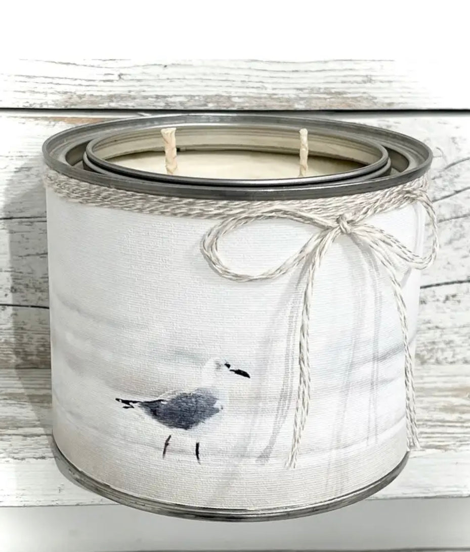 Seagull - Soy Candle - Gardenia or Ocean Scent