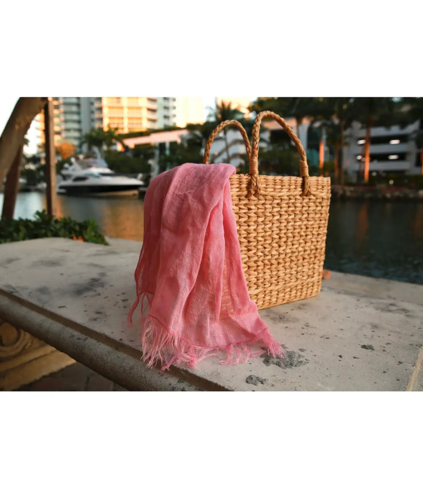 
                      
                        Linen Sheer (Gauze) Scarf
                      
                    