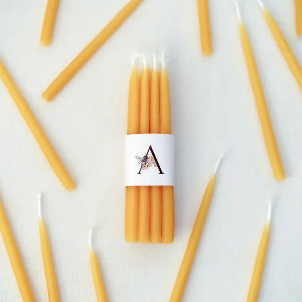 100% Pure Beeswax Birthday Candles