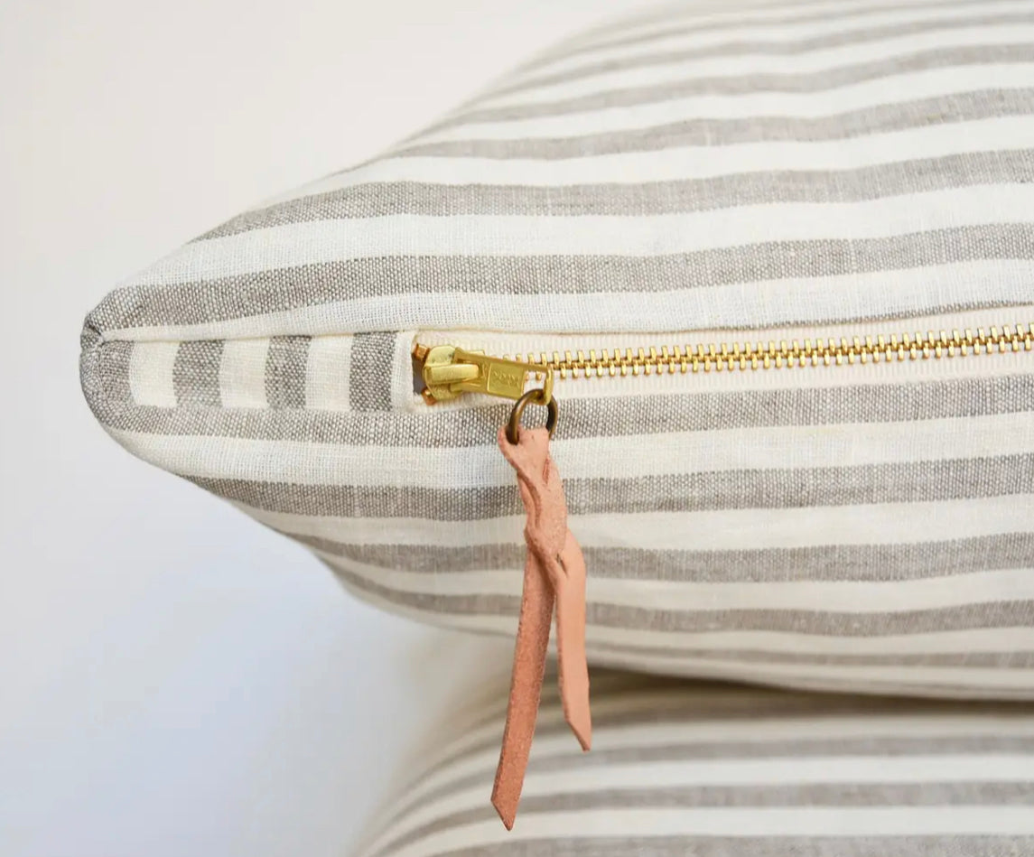 Beautiful Striped Toss Pillow!