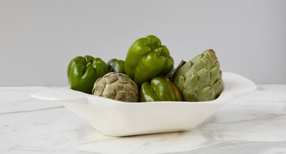 
                      
                        Mod White Dough Bowl, Small
                      
                    