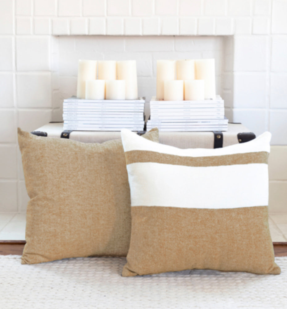 
                      
                        Wide Striped Pillow
                      
                    