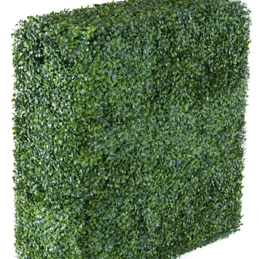 Faux Boxwood Privacy Hedge