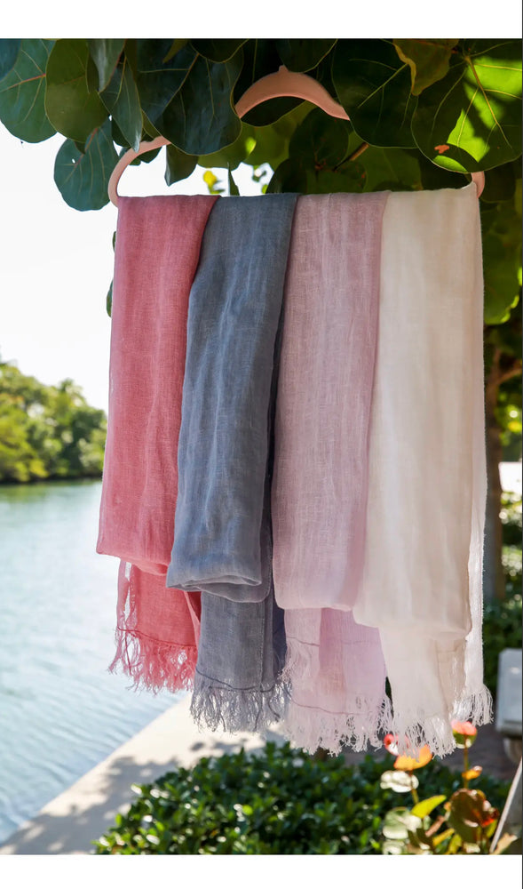 
                      
                        Linen Sheer (Gauze) Scarf
                      
                    