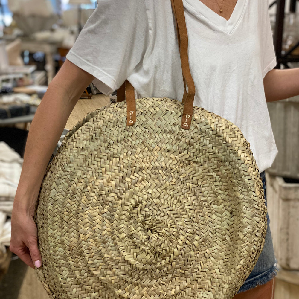 Round Market Basket