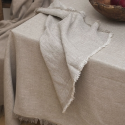 Barra Fringed Tablecloth