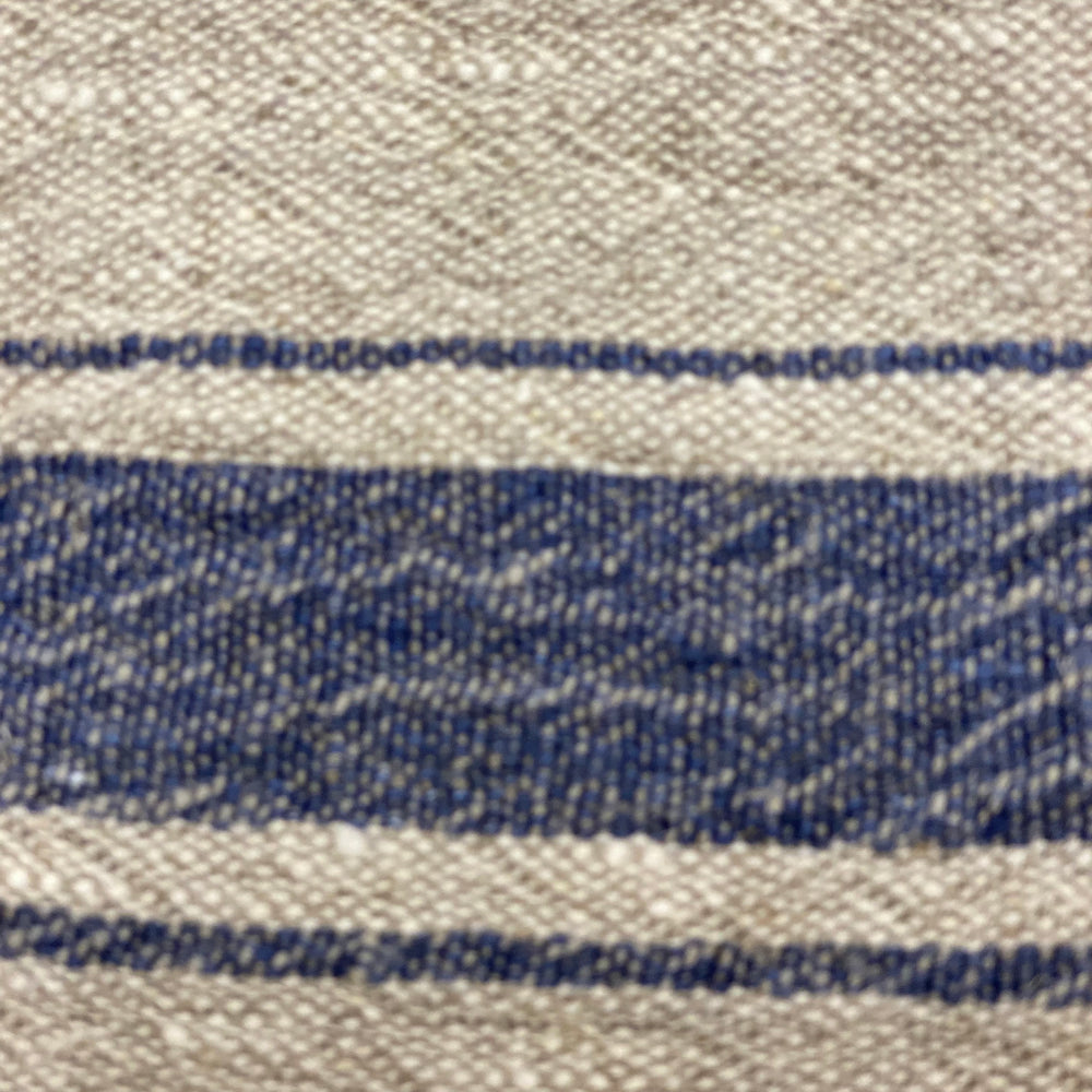 
                      
                        Set of Two Vintage Style Napkins w/Blue Stripe
                      
                    