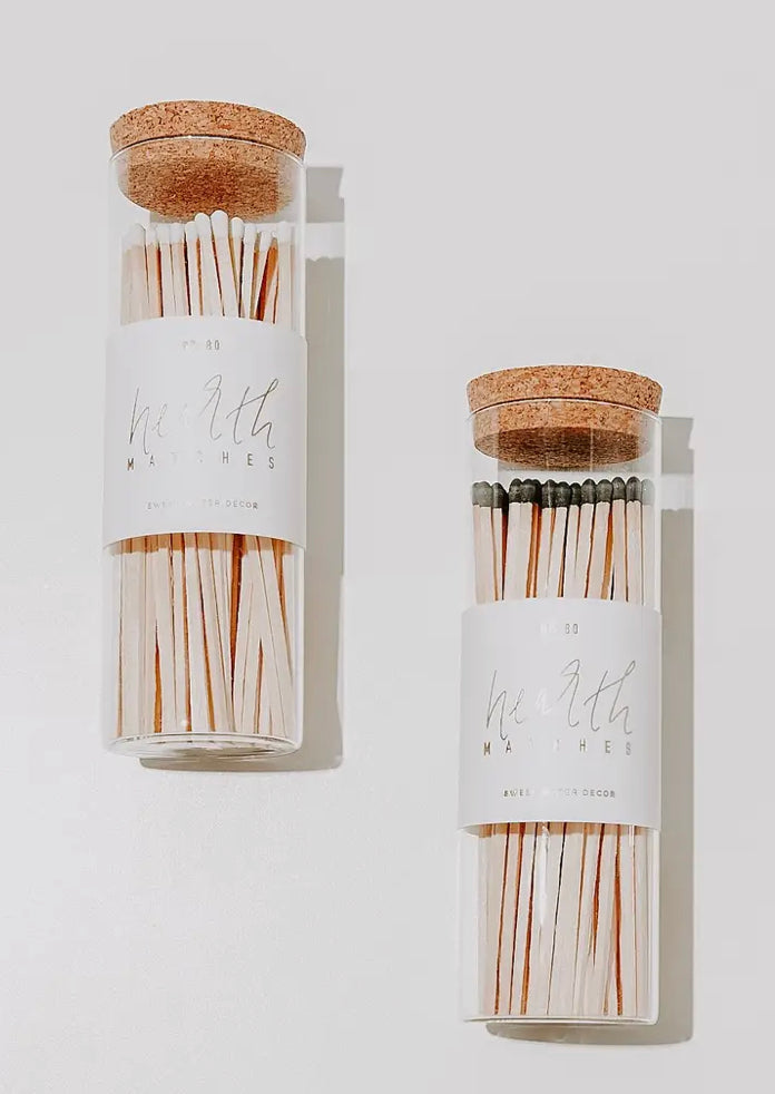 
                      
                        Hearth Matches in a Tall Jar - White or Black Tip
                      
                    