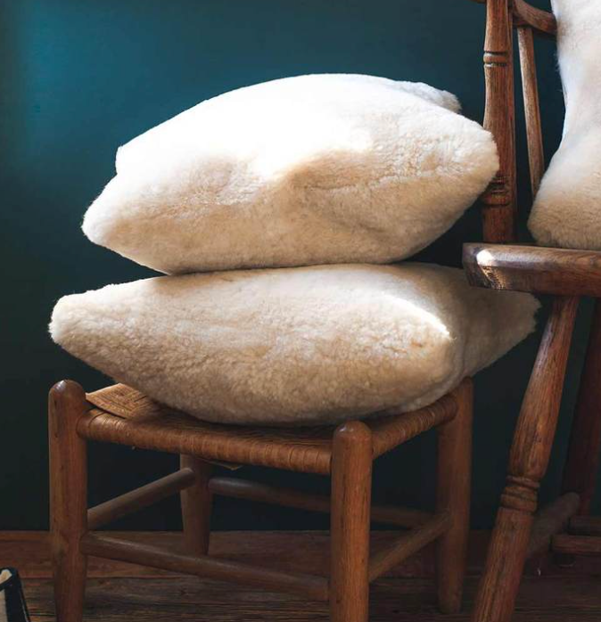 Sheepskin Pillow