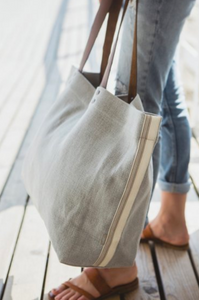 The best linen everything bag!