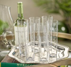Etched Flutes in Assorted Designs