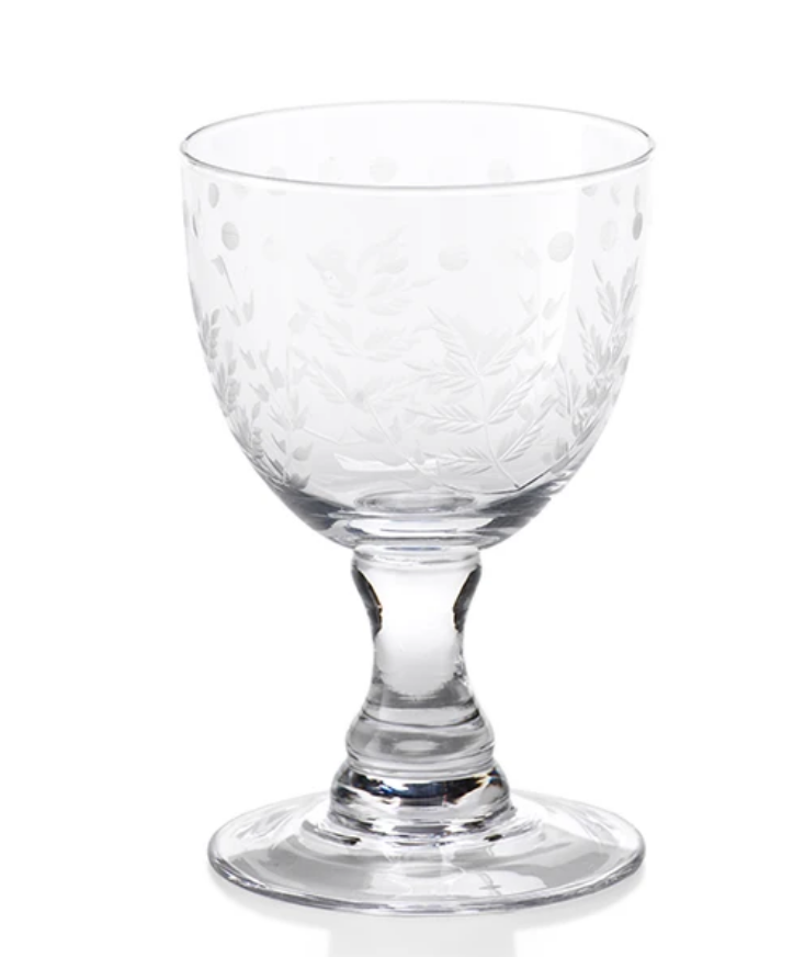 Beautifully Etched Glasses