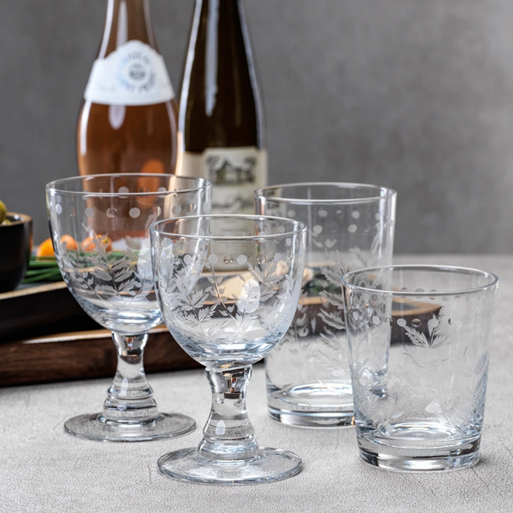 
                      
                        Beautifully Etched Glasses
                      
                    