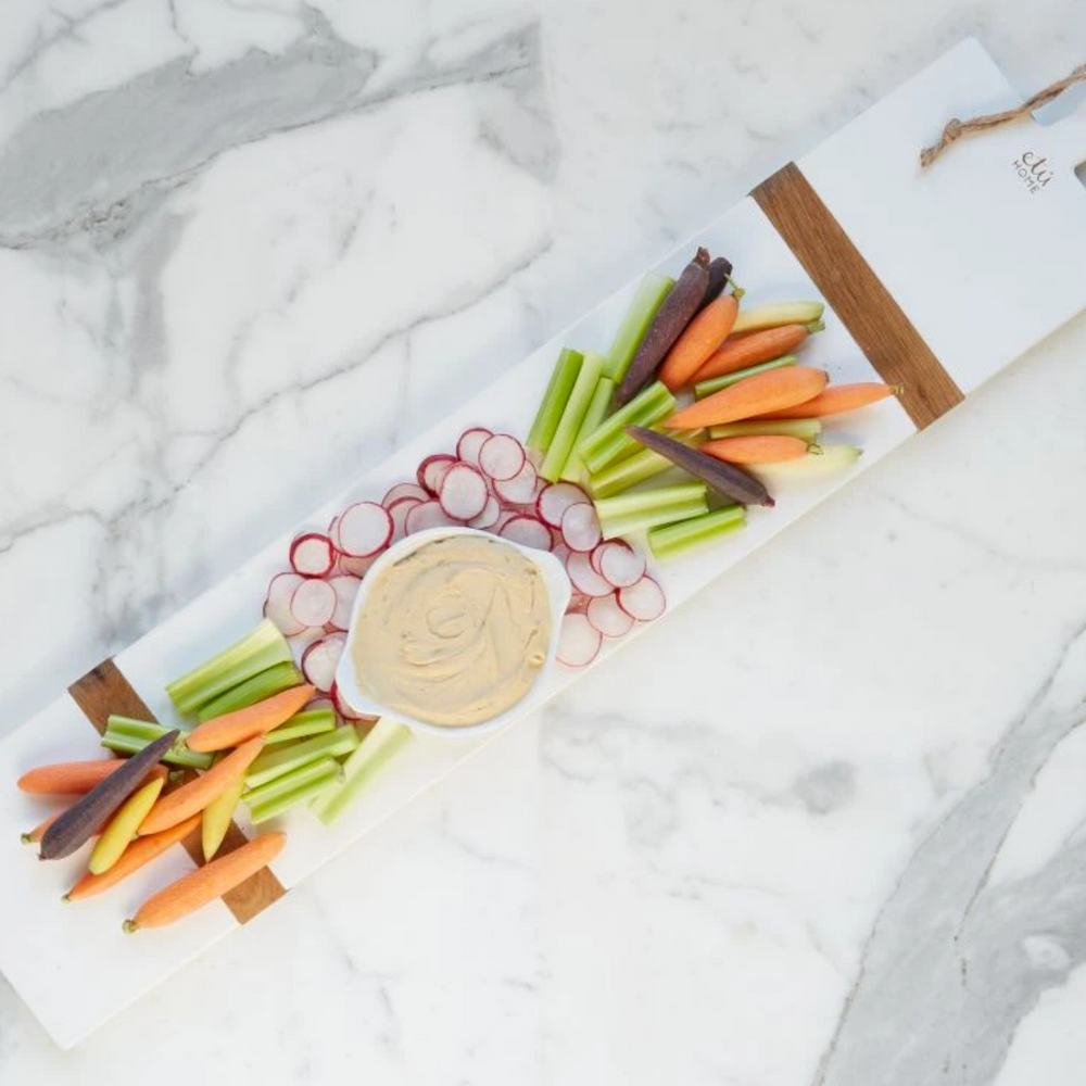 
                      
                        White Mod Charcuterie Plank
                      
                    