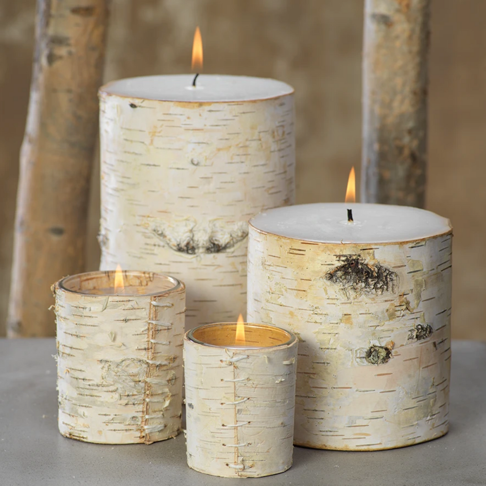 
                      
                        Natural Birchwood Fragrance Free Pillar Candles
                      
                    