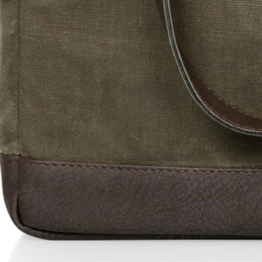 
                      
                        Waxed Cotton Insulated Wine Tote- 2 or 3 bottle option
                      
                    