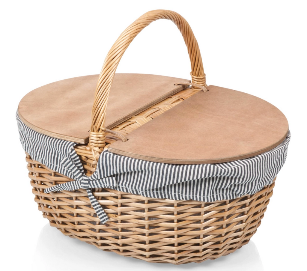 A Classic Country Picnic Basket