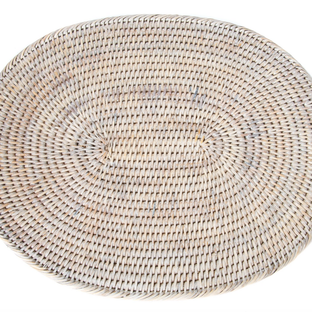 
                      
                        Rattan Oval Placemat
                      
                    