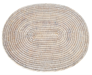 Rattan Oval Placemat
