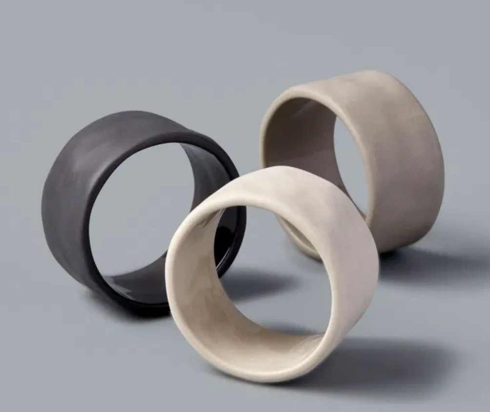 Stoneware Napkin Ring