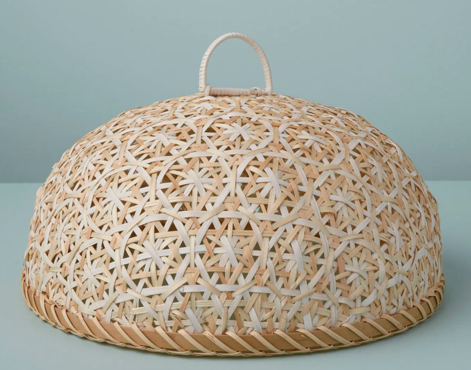 Woven Bamboo Cloche