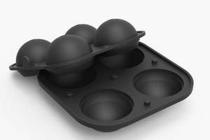 Sphere Ice Tray in Charcoal