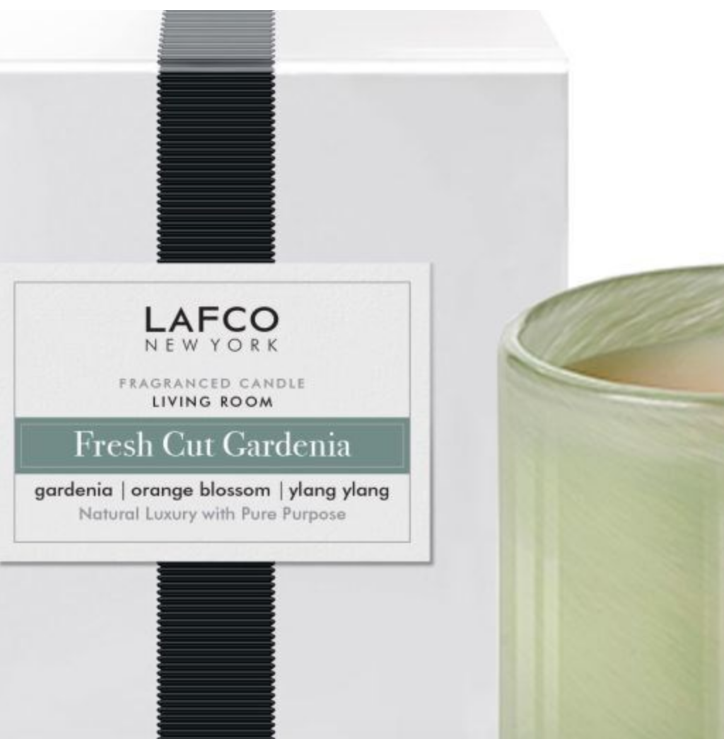 Lafco 15.5oz Fresh Cut Gardenia Signature Candle - Living Room