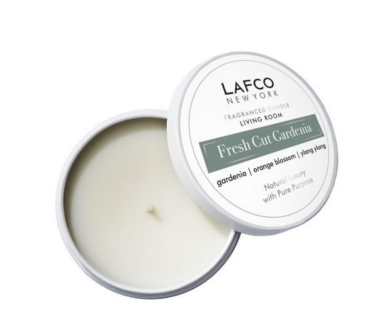 Lafco 4.0 oz Fresh Cut Gardenia Travel Candle
