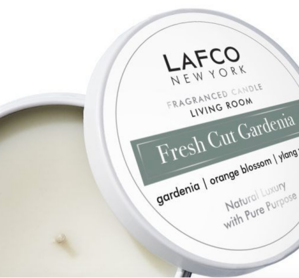 Lafco 4.0 oz Fresh Cut Gardenia Travel Candle