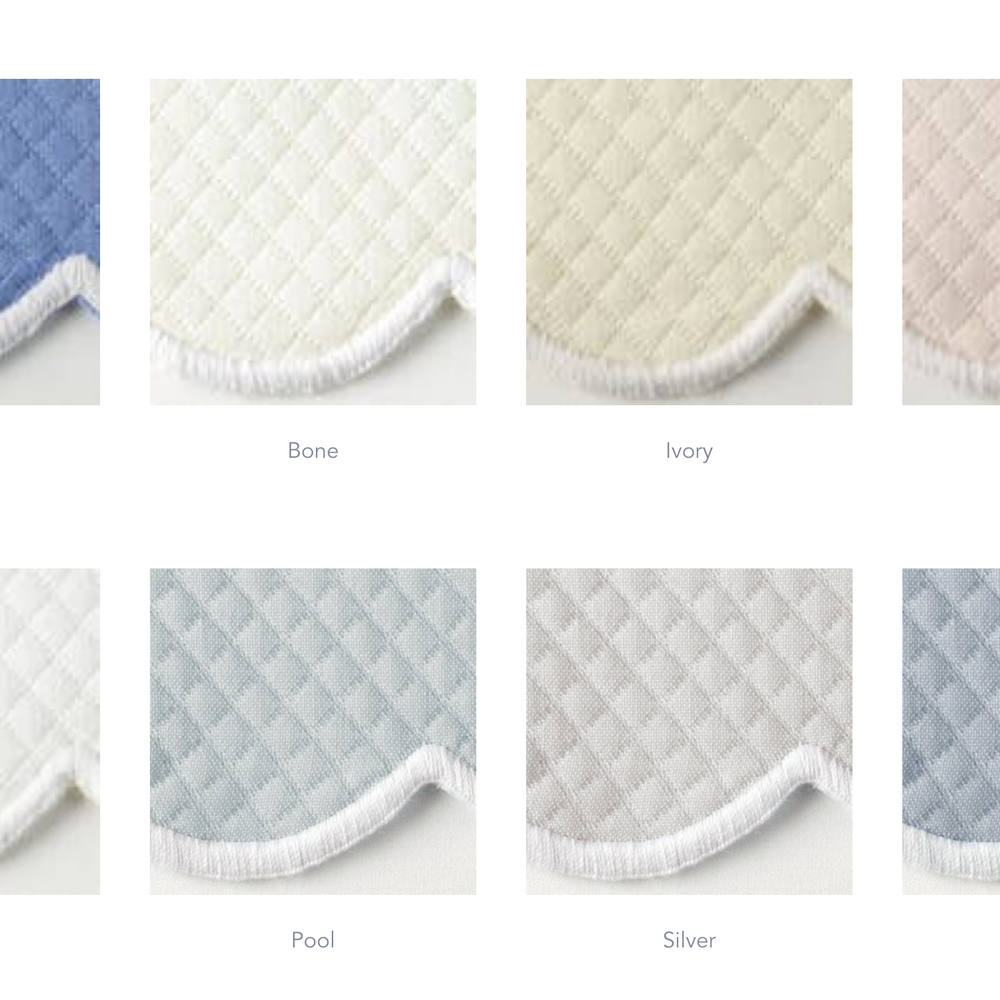 
                      
                        The Diamond Pique Bedding by Matouk
                      
                    