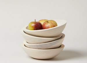 Farmhouse Pottery Crafted Wood Bowls