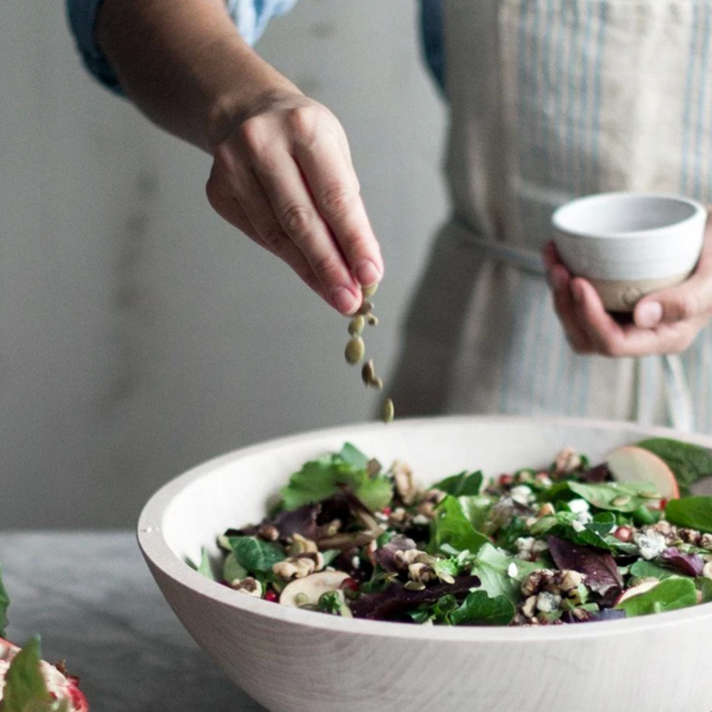 Farmhouse Pottery Crafted Wood Bowls