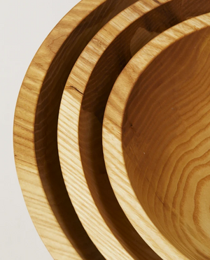 Farmhouse Pottery Crafted Wood Bowls