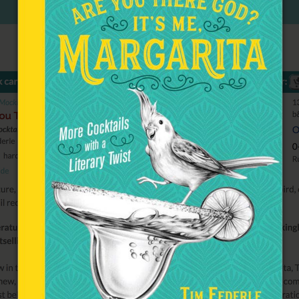 Are You There God? It’s Me, Margarita (Tequila Mockingbird Books)