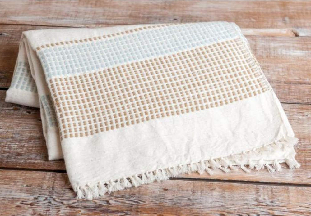 Hand Woven Beach Blanket